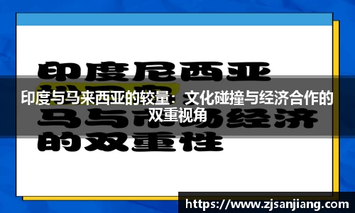 印度与马来西亚的较量：文化碰撞与经济合作的双重视角